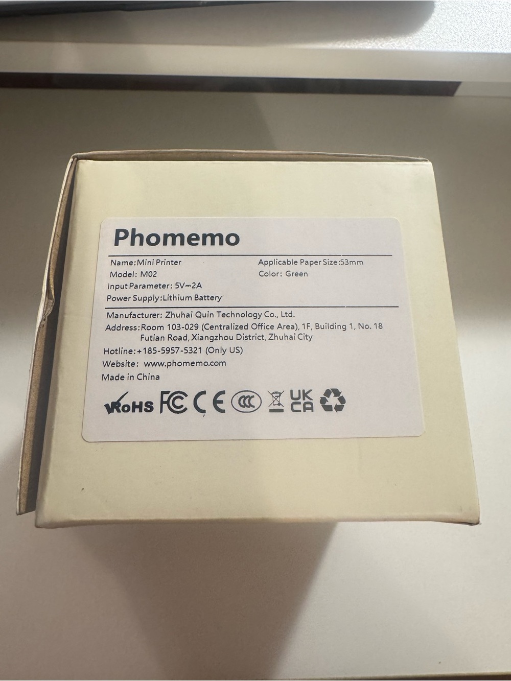 Phomemo Thermal Mini Sticker Printer - Picture 4 of 4